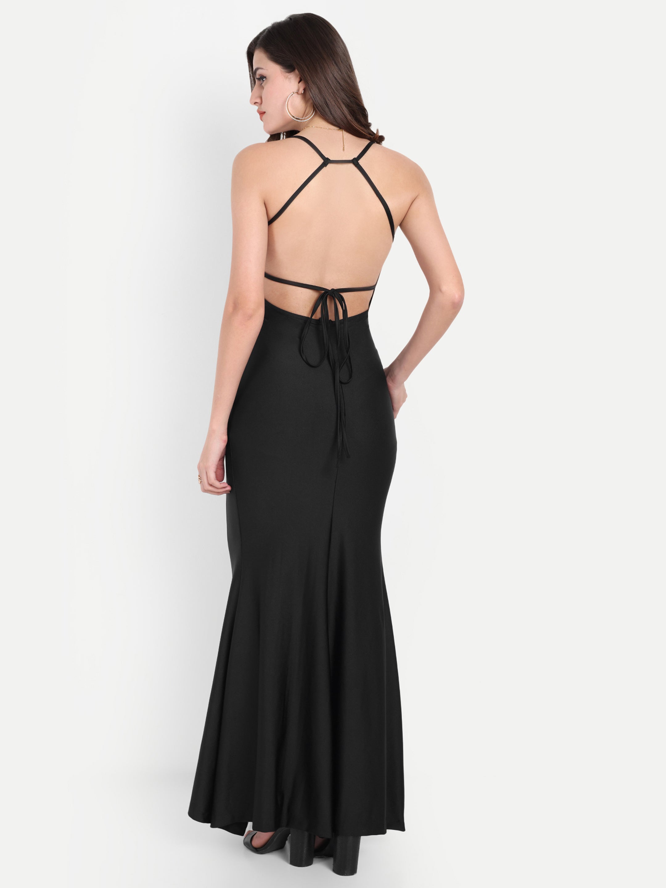 Cherry Butterfly Dress Black