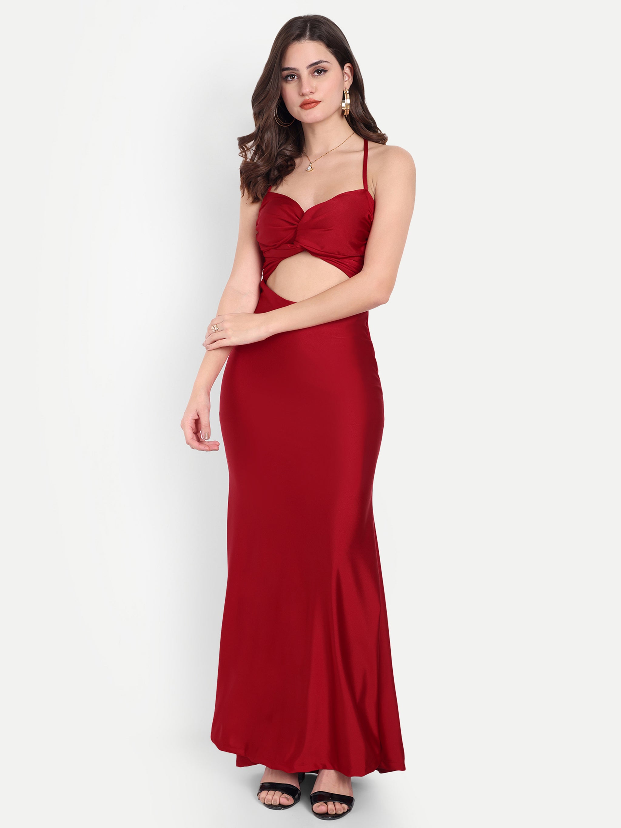 Cherry Butterfly Dress Red