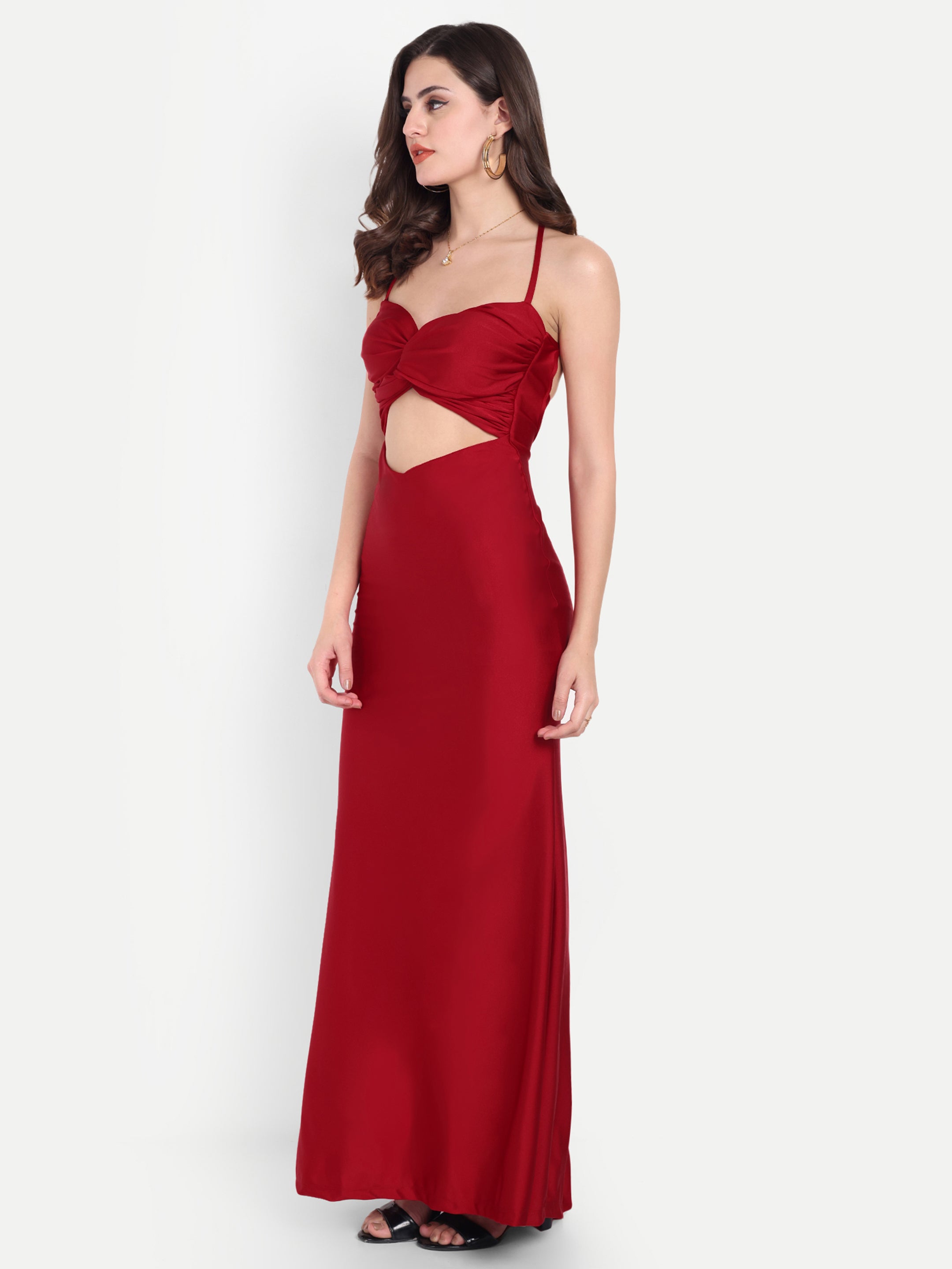 Cherry Butterfly Dress Red