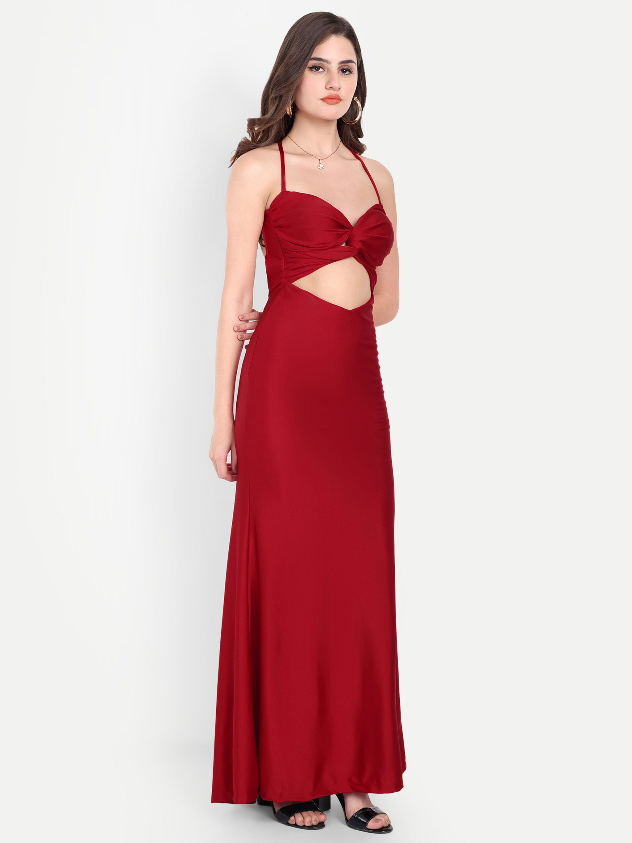 Cherry Butterfly Dress Red