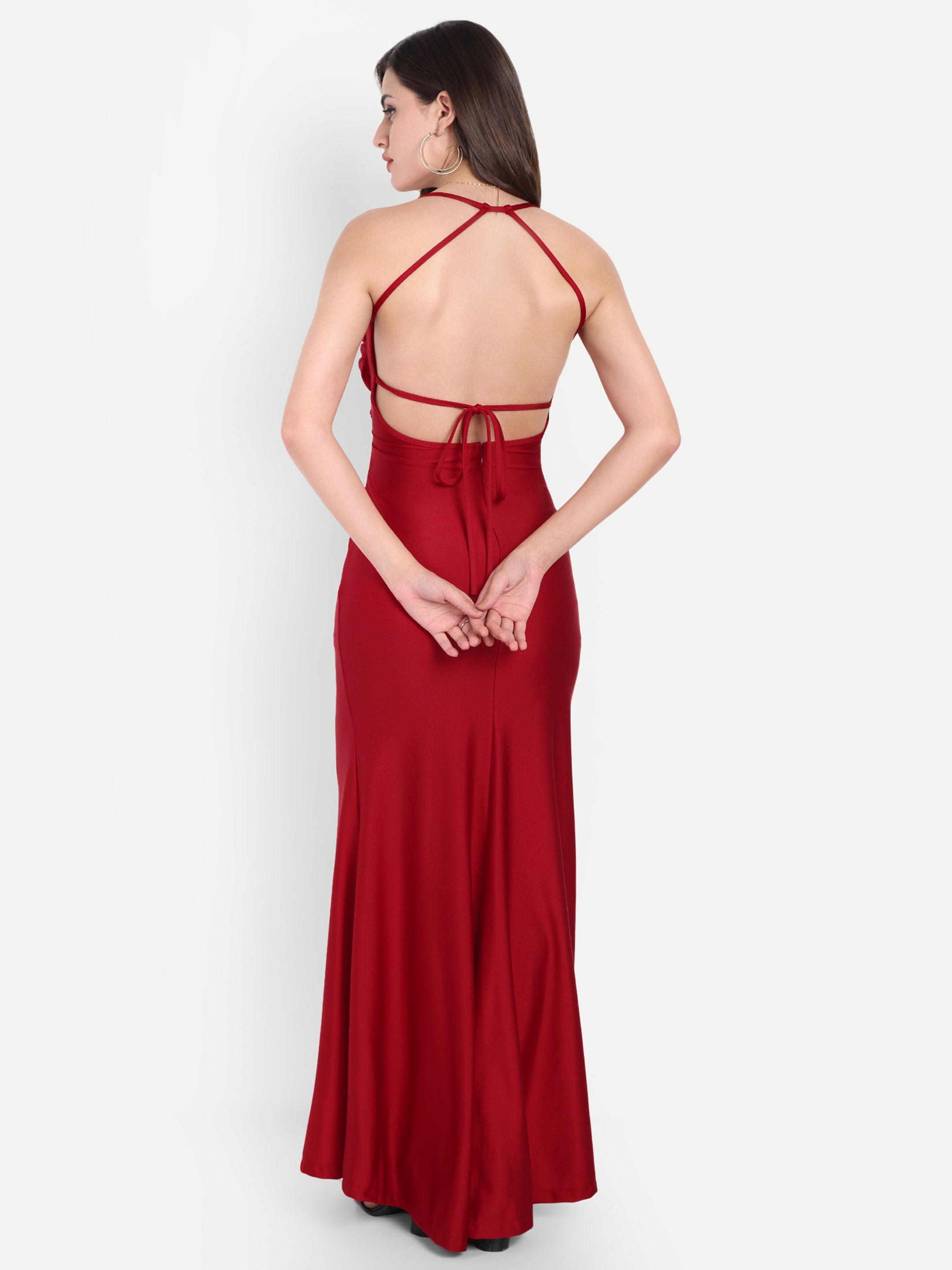 Cherry Butterfly Dress Red