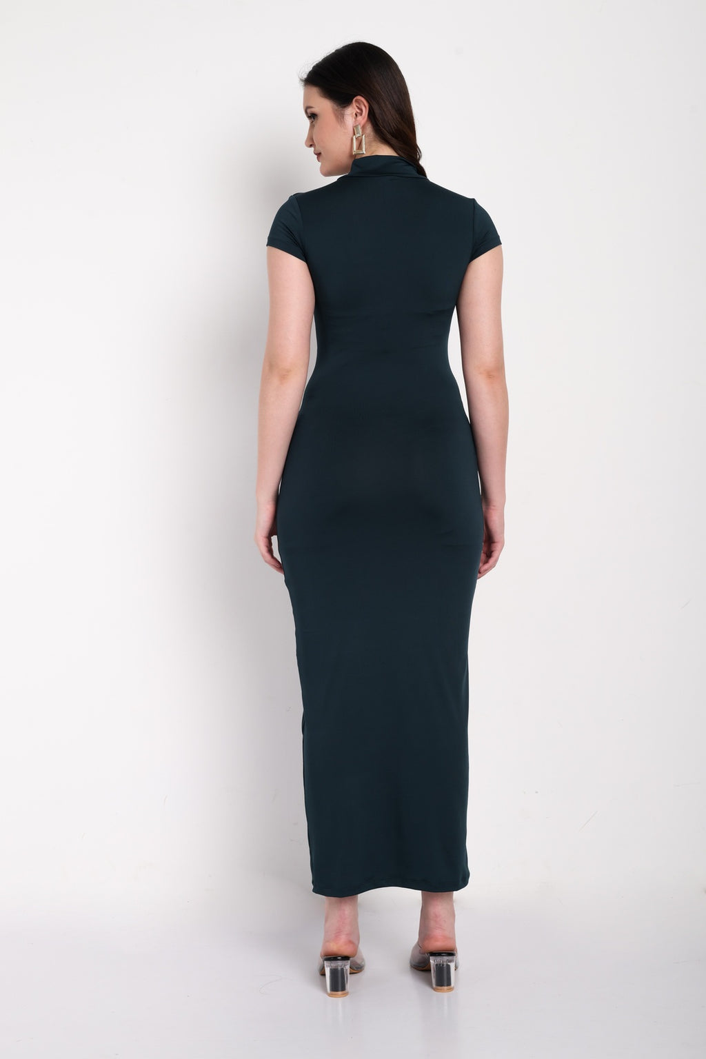 Diamond Cut Dress Black